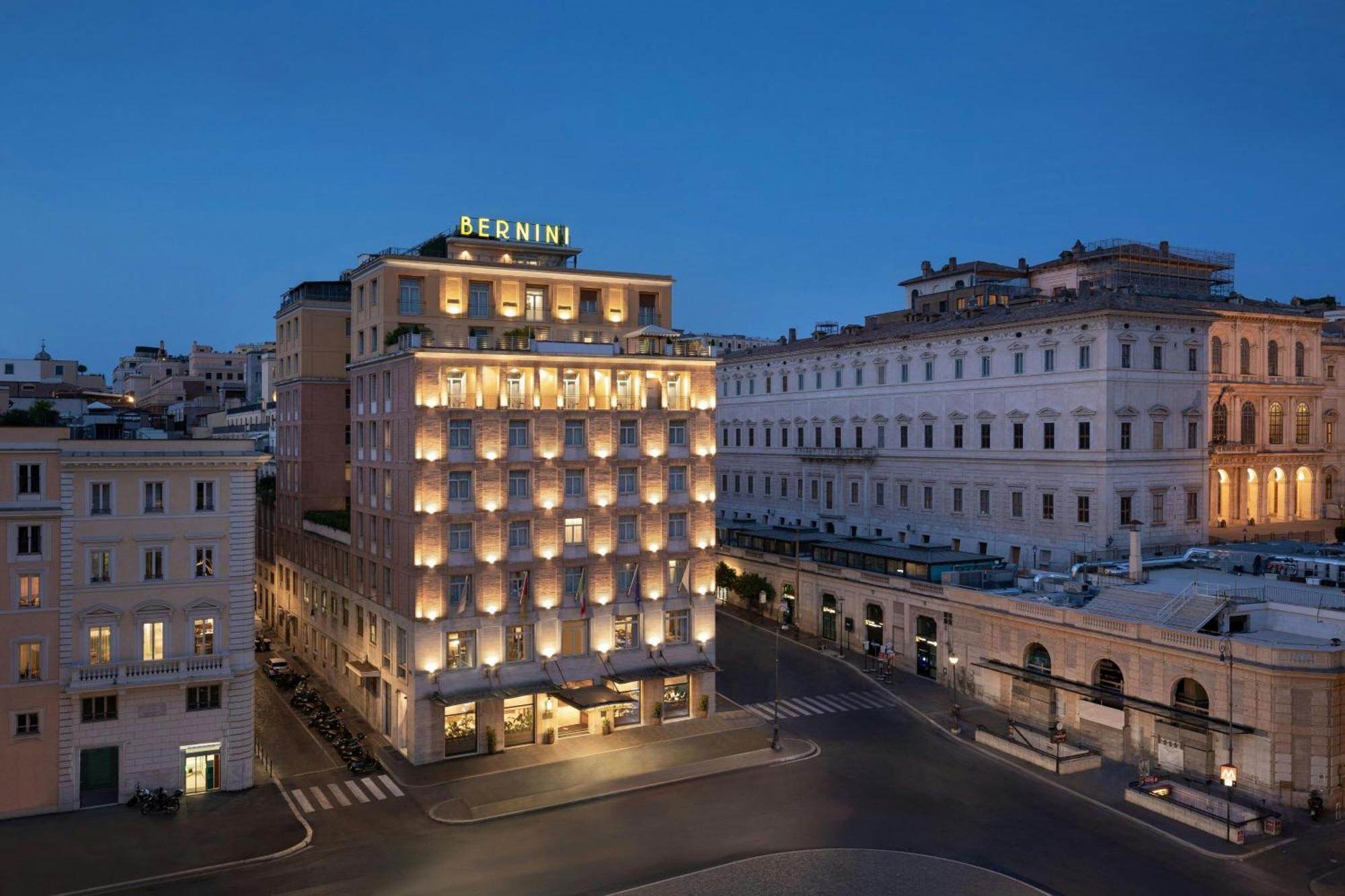 Sina Bernini Bristol, Autograph Collection Hotel Рим Екстериор снимка